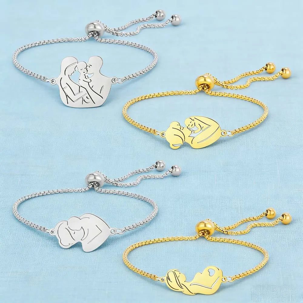 Bransoletka Dla Mamy z Dzieckiem