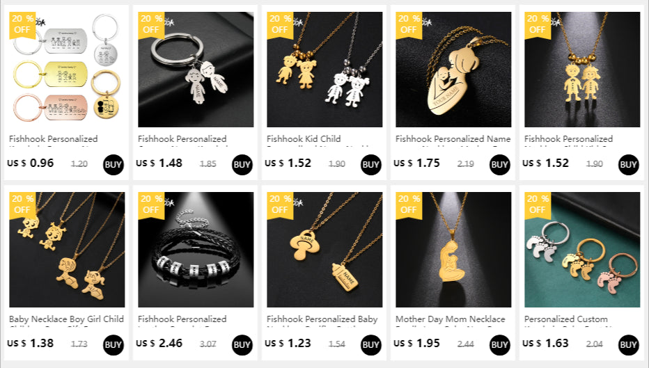 Father Necklace Mother Day Baby Child Family Love Chain Mom Dad Kid New Born Gift For Women Men Stainless Steel Pendant Jewelry