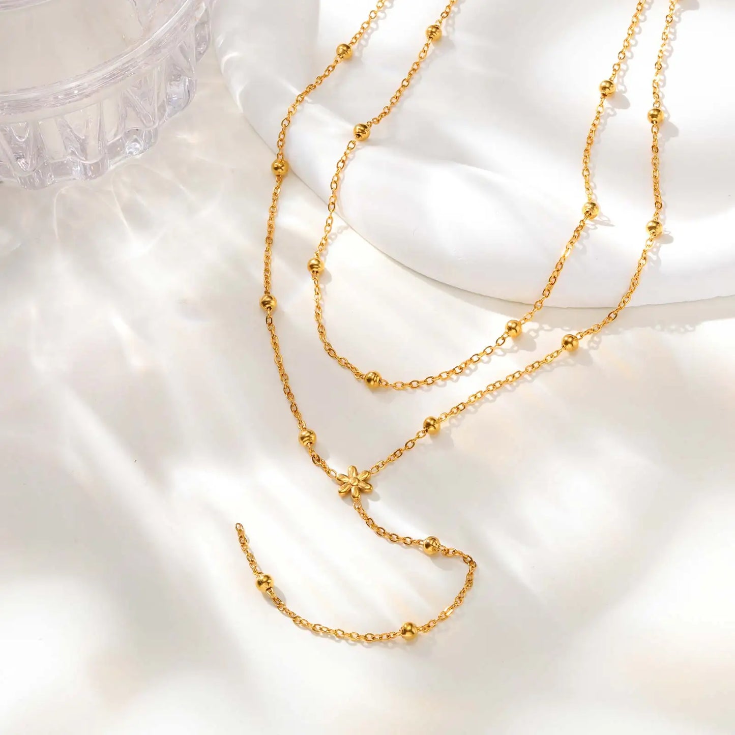 Naszyjnik Podwójny Lariat Choker