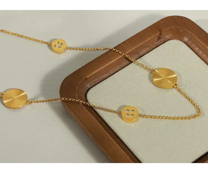 Naszyjnik Multi Layer Coin