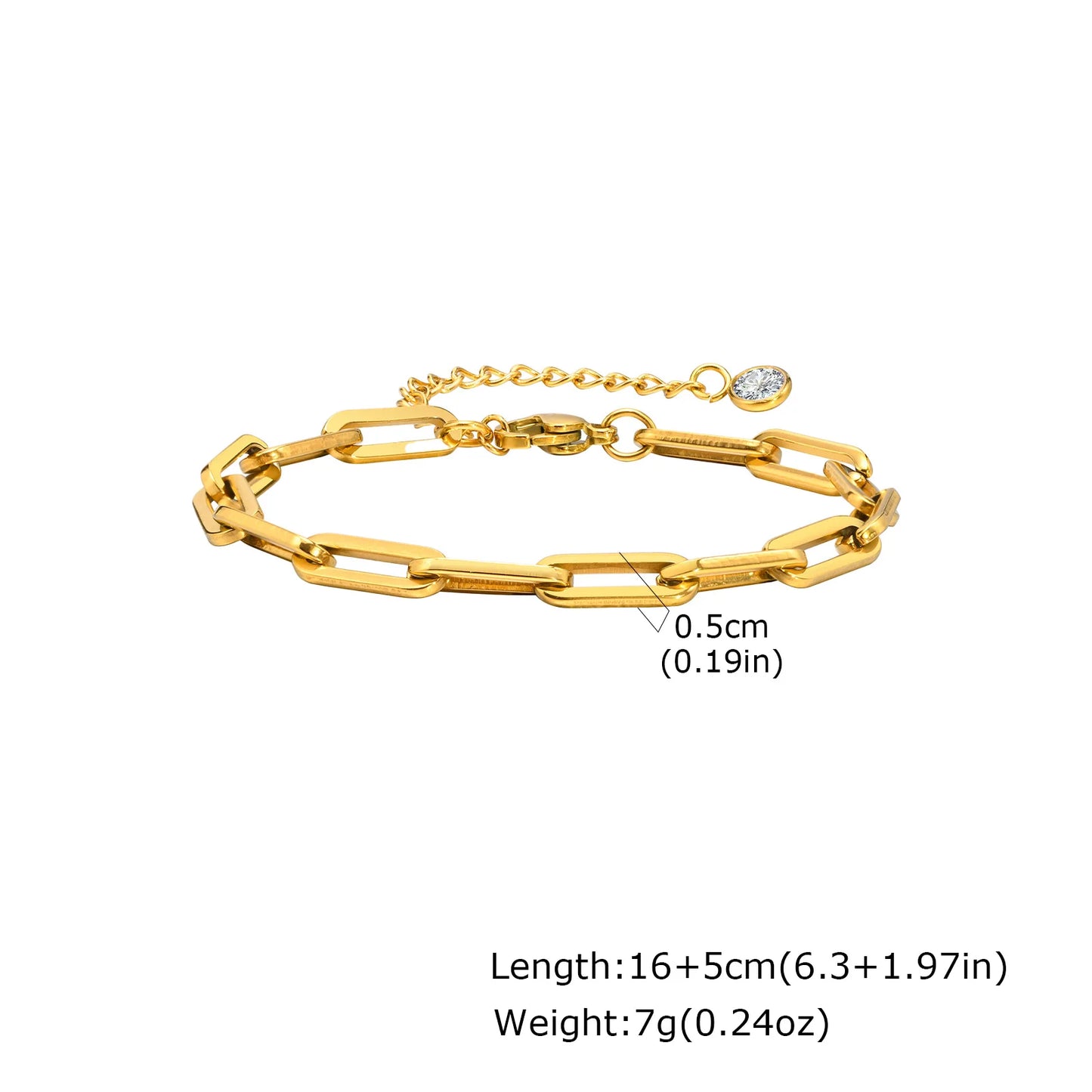 Non Tarnish Stainless Steel Bracelet Stackable for Women, Thin Herribone Chain Bracelet Waterproof Gold Plated Jewelry
