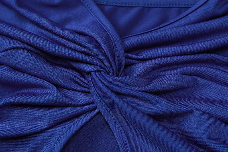 Sukienka Mini Bodycon z Wycięciami