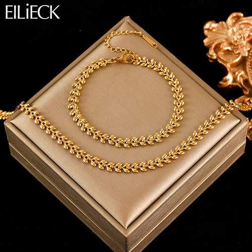 Komplet Naszyjnik i Bransoletka Farmer