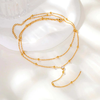 Naszyjnik Podwójny Lariat Choker