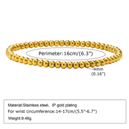 Non Tarnish Stainless Steel Bracelet Stackable for Women, Thin Herribone Chain Bracelet Waterproof Gold Plated Jewelry