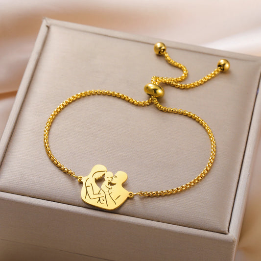 Bransoletka Dla Mamy z Dzieckiem