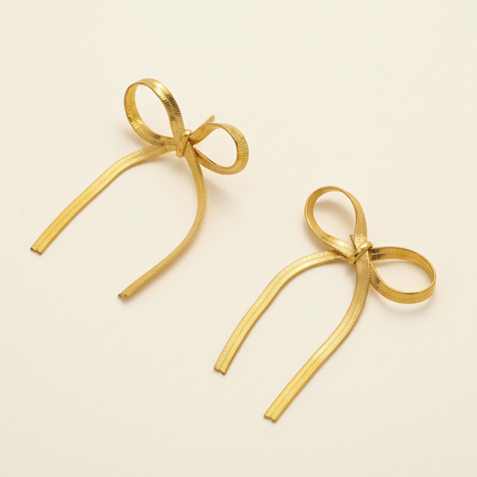 Komplet Kolczyków z Kokardką